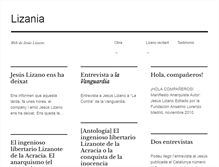 Tablet Screenshot of lizania.net
